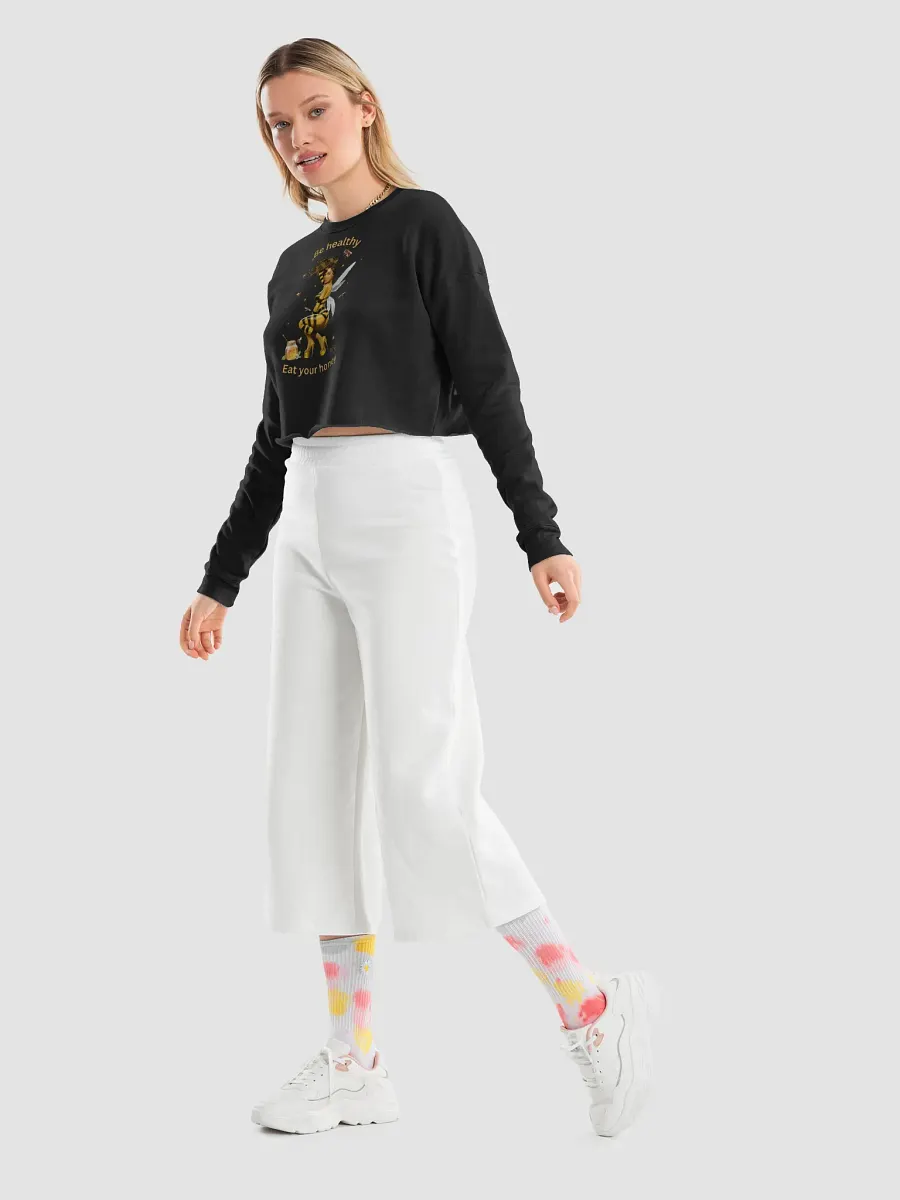 Bee-Healthy Crop Sweatshirt product image (4)