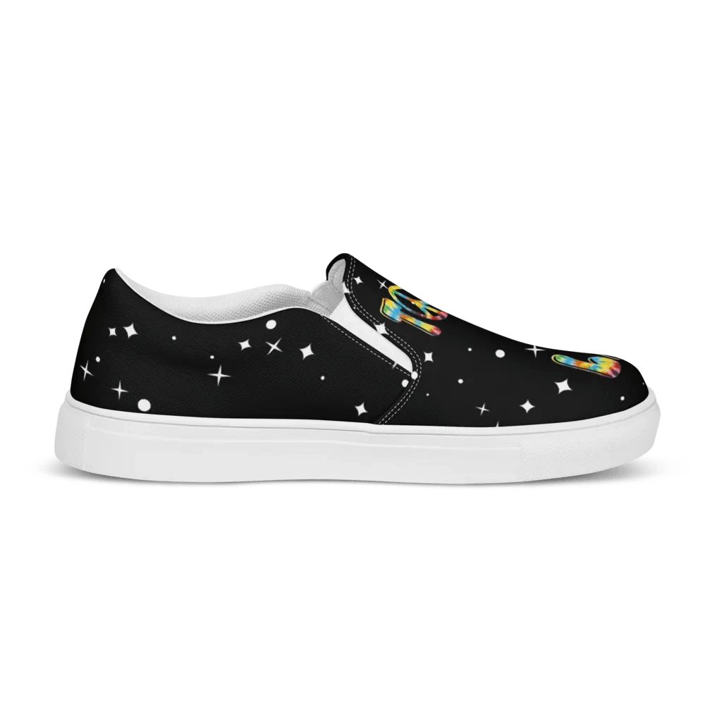 Peace sign womens slip-ons product image (12)