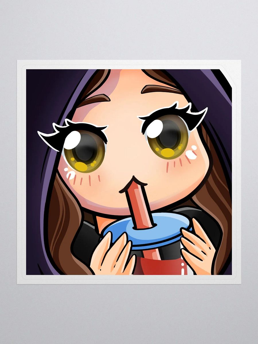 Sippin' Kool-Aid Cult Emote Sticker product image (1)