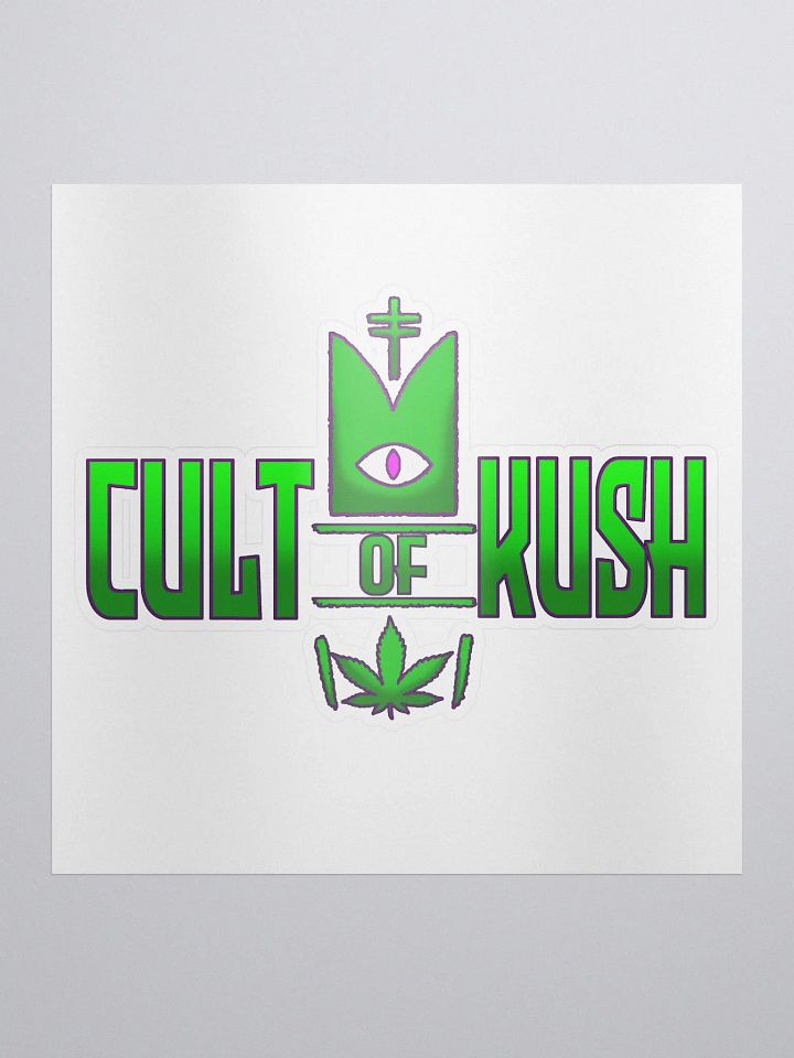 Cult of Kush Sticker product image (1)