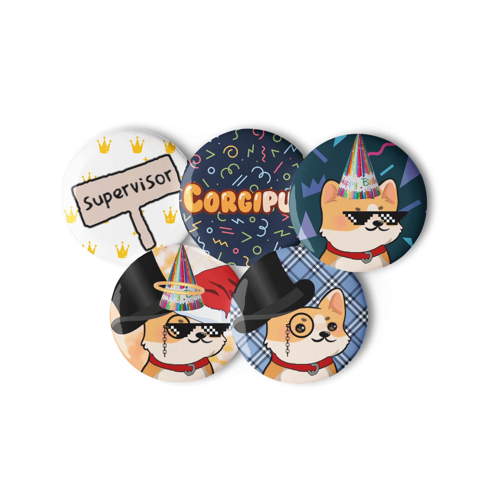 snoopervisor pins (set of 5) product image (2)