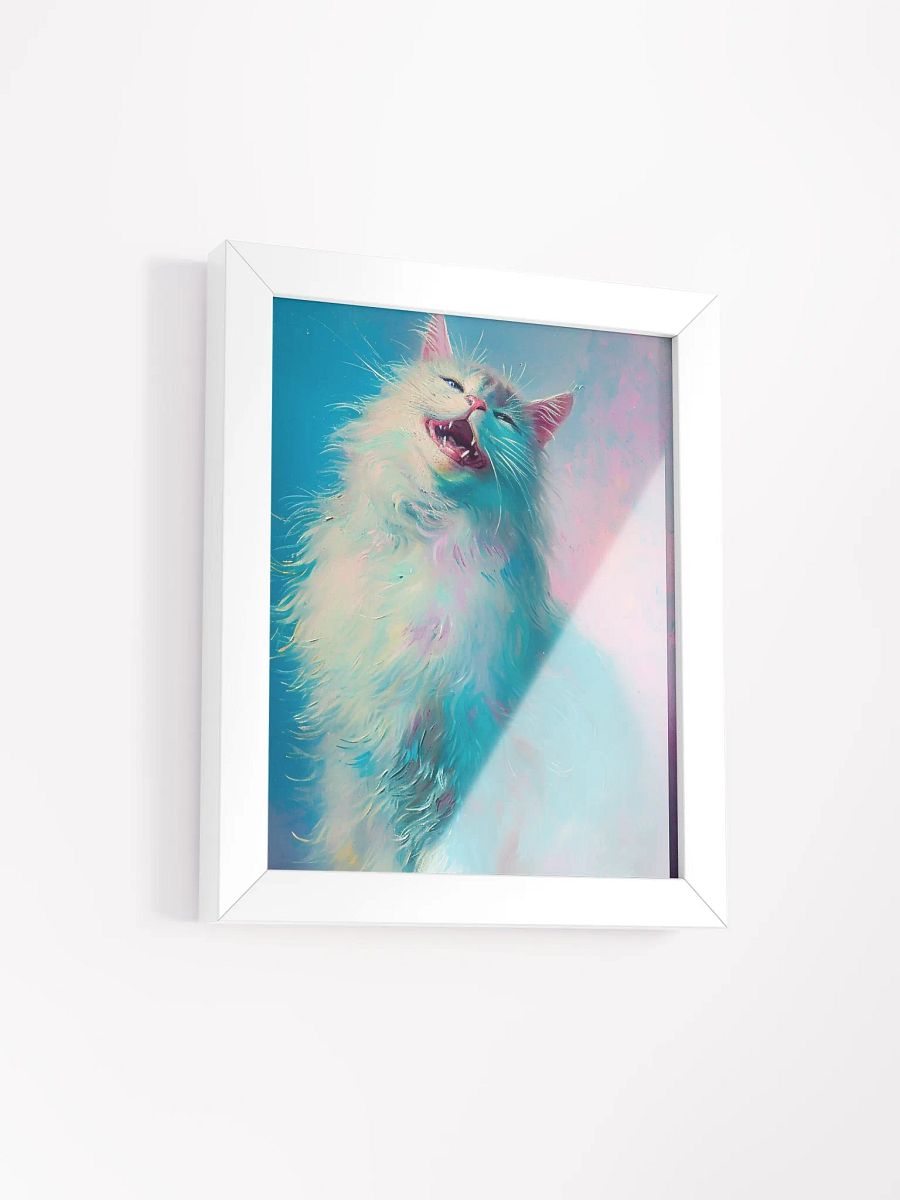 Whimsical Cat Dreams Framed Poster product image (2)