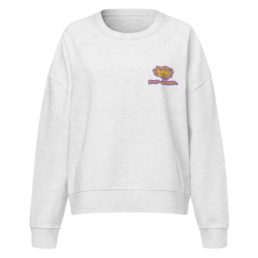 BUSY-BRAINED (tulip) women's retro crewneck product image (3)