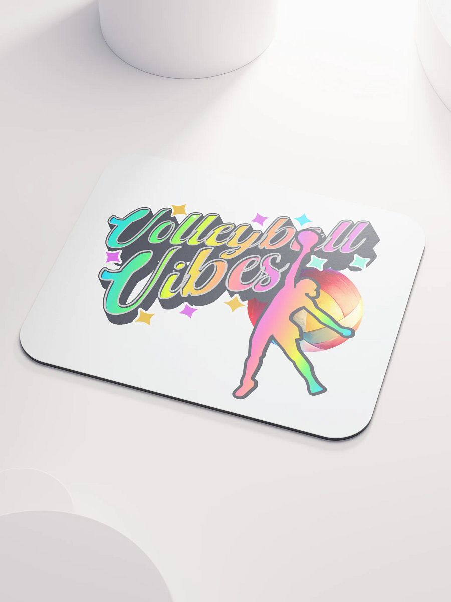 Volleyball Vibes Female Mouse Pad product image (3)
