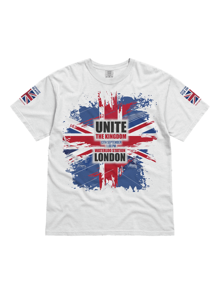 🇬🇧 Commemorative Union Jack Tee – 13 September Procession product image (1)