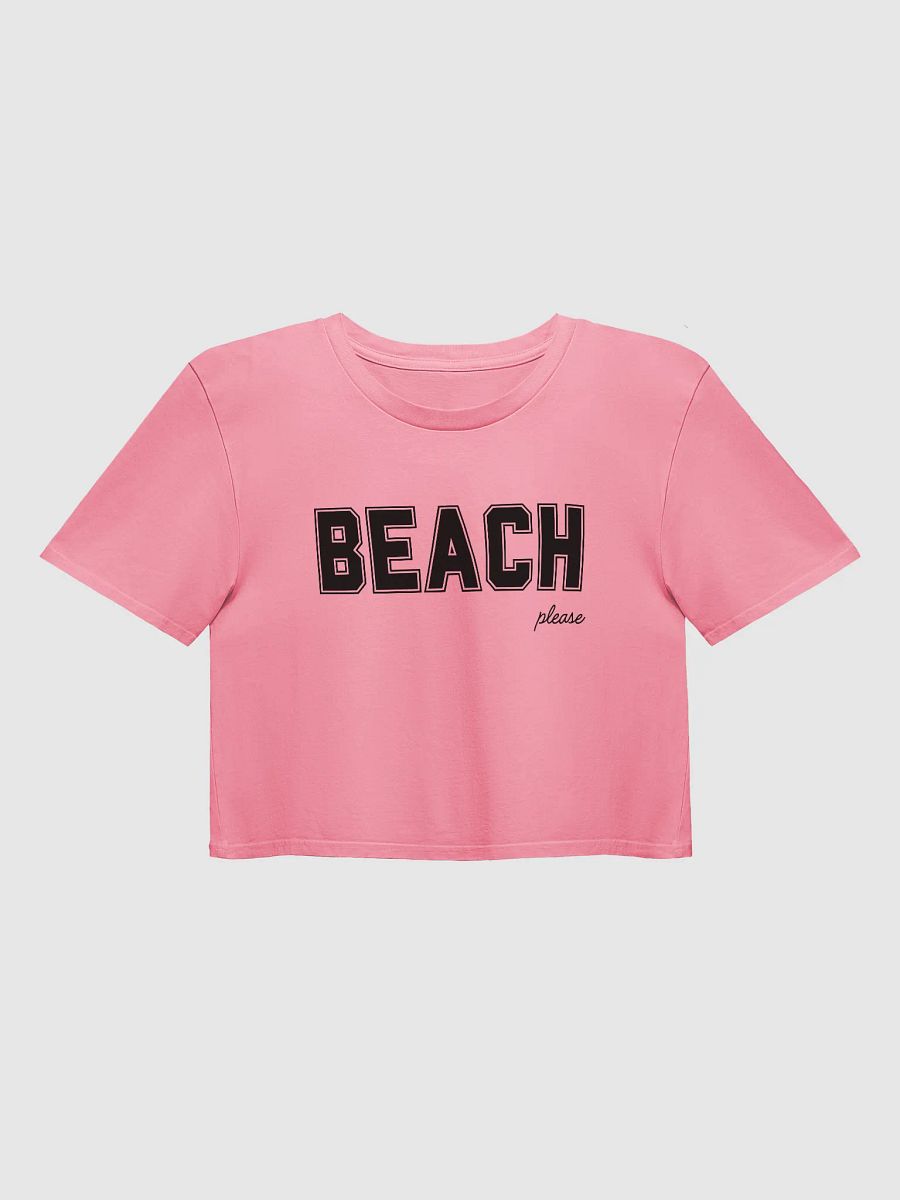 Beach Please Crop Tee product image (4)