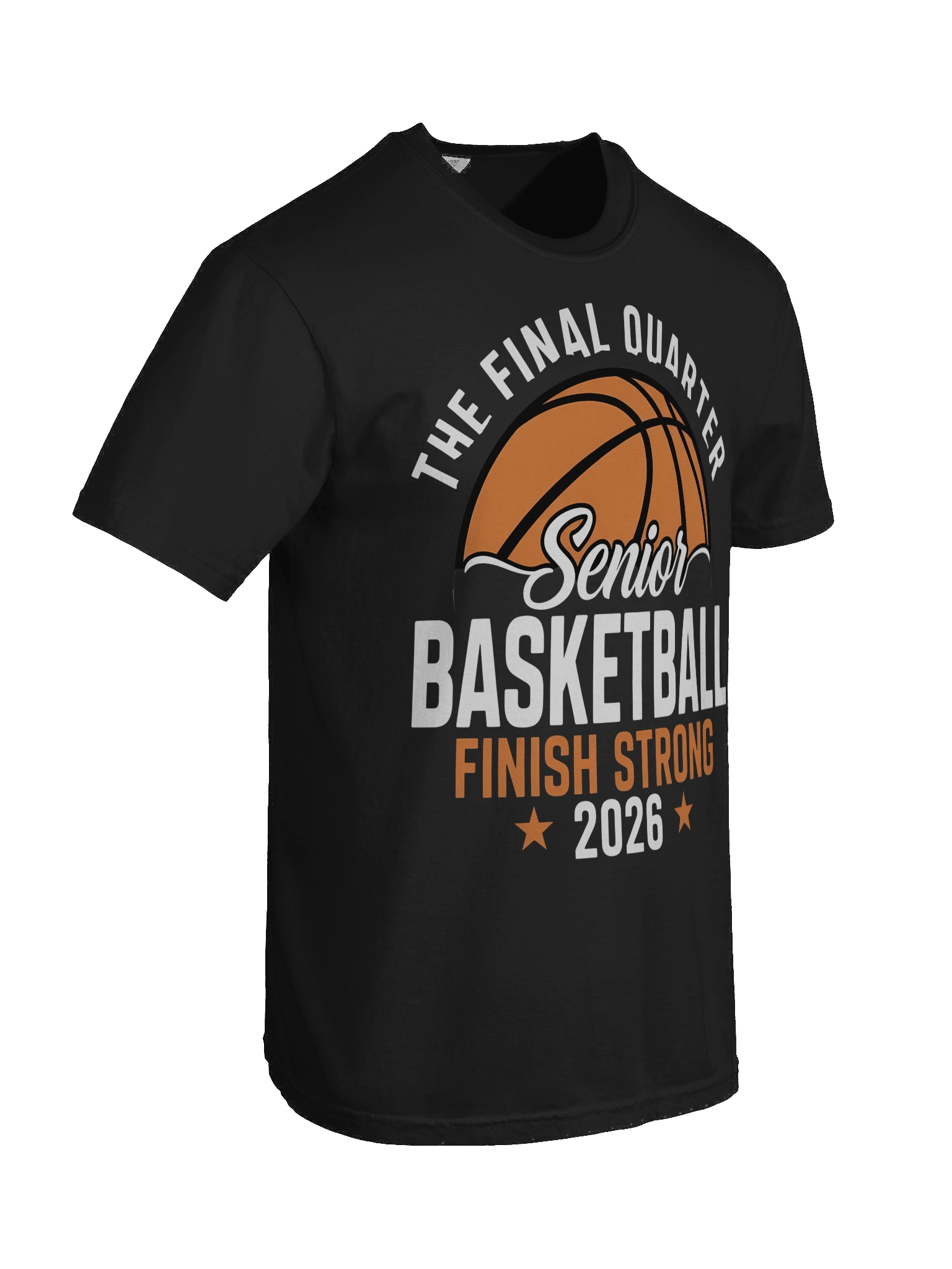 Senior Basketball Finish Strong 2026 Graphic Tee product image (36)