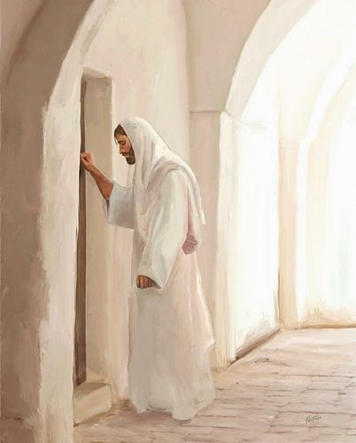 LET HIM IN 😭

“Behold, I’m standing at the door, knocking. If your heart is open to hear my voice and you open the door withi...
