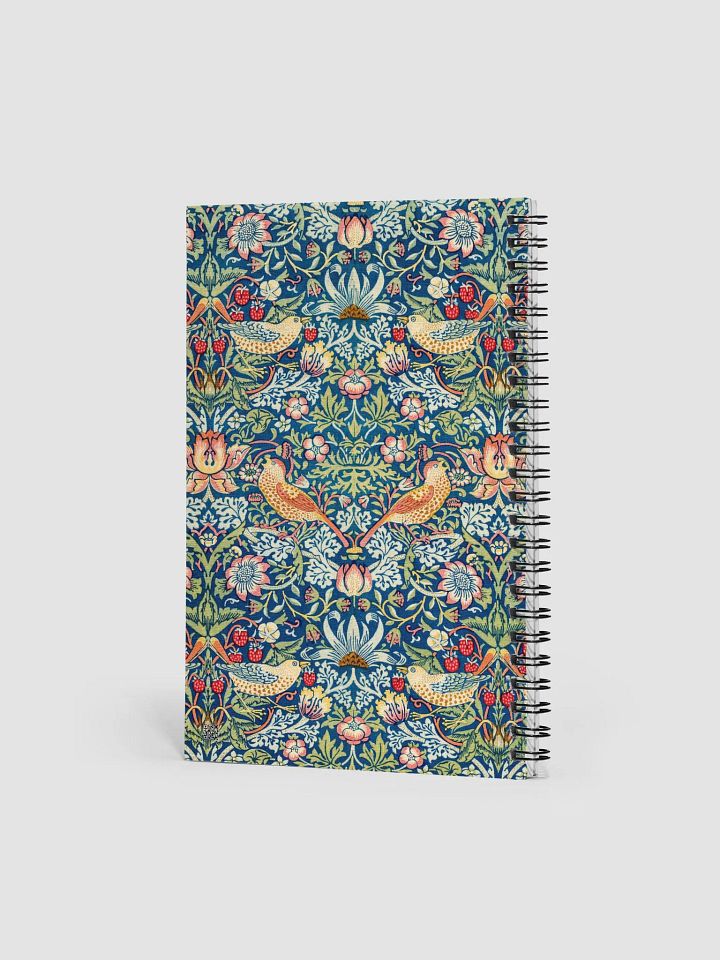 Strawberry Thief: William Morris: Spiral Notebook product image (1)