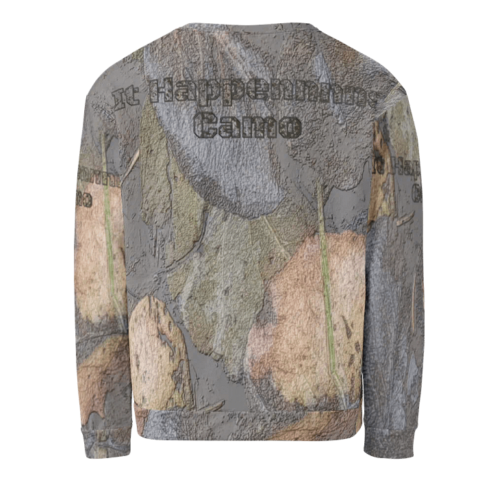 Recycled Unisex Sweatshirt - MossyOak - It Happennnns Camo product image (2)
