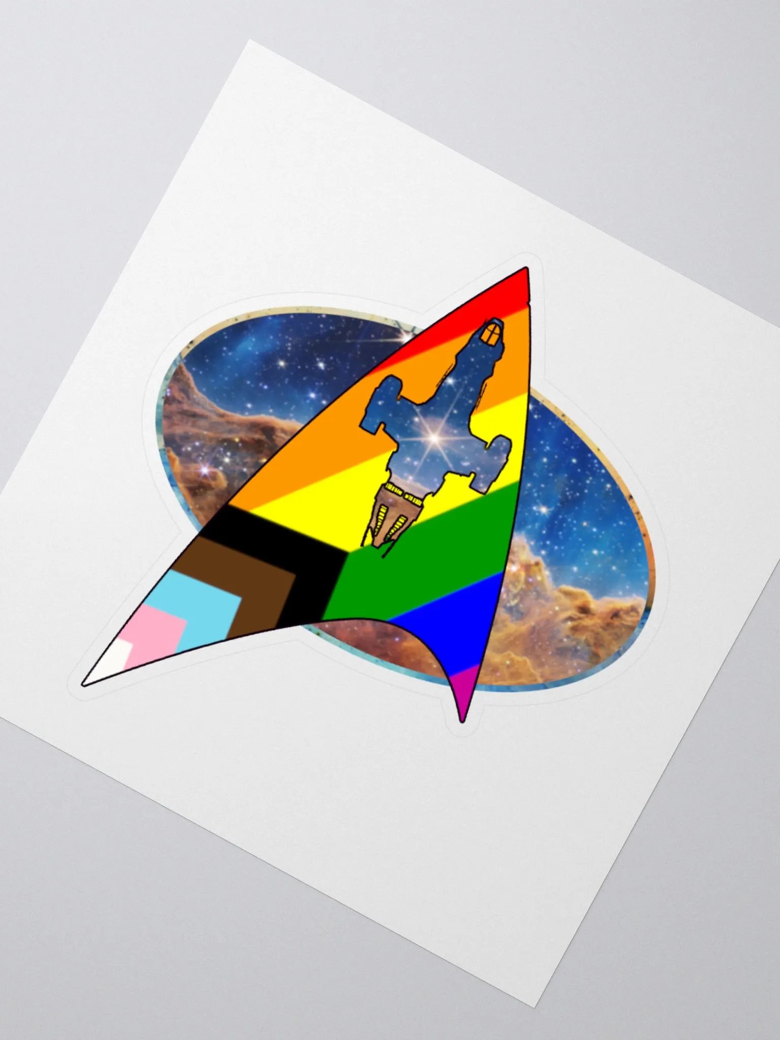 Cosmic Insignia Kiss Cut Stickers product image (2)