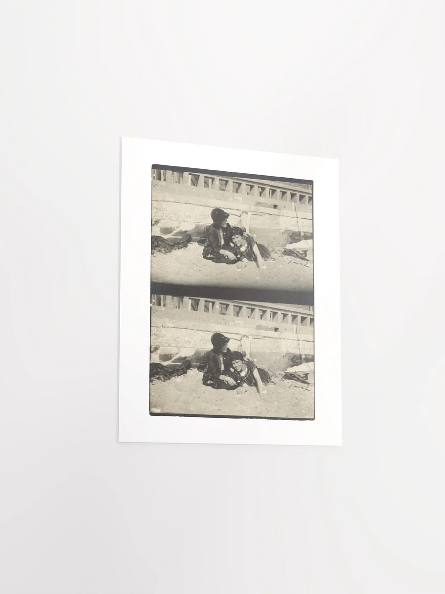 Two Women On Beach by Louis Fleckenstein (1907–1943) - Print product image (3)