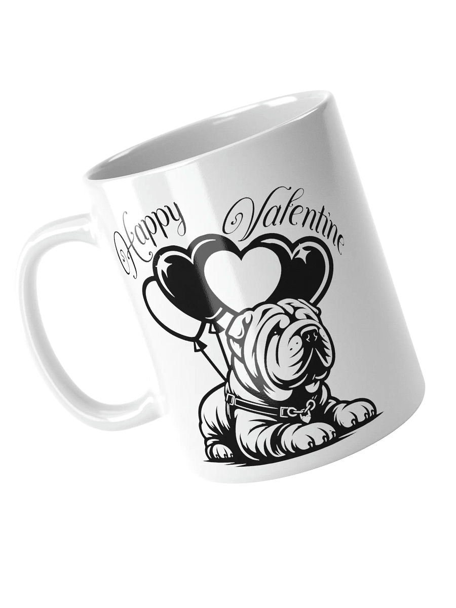 Cute Valentine Shar Pei Mug product image (3)