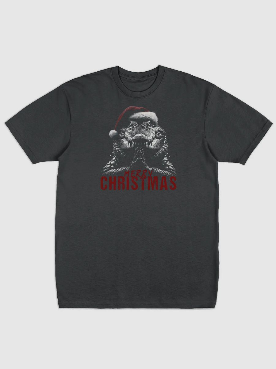 Santa Crocodile Merry Christmas Tee product image (1)