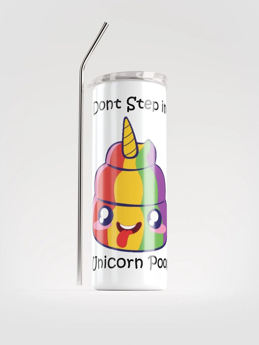 Unicorn poop tumbler product image (1)