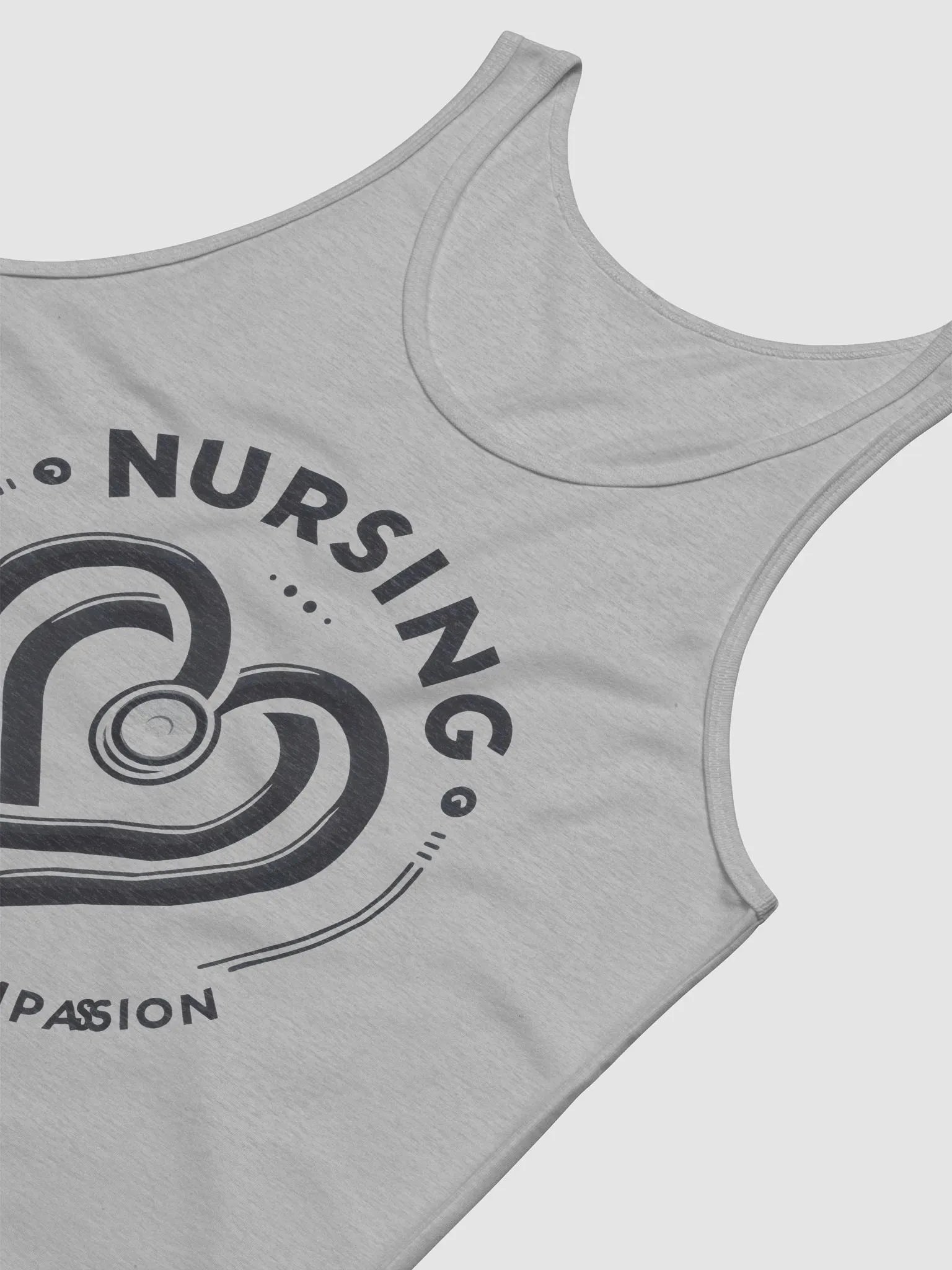 Compassionate Heart Nursing Tank product image (18)