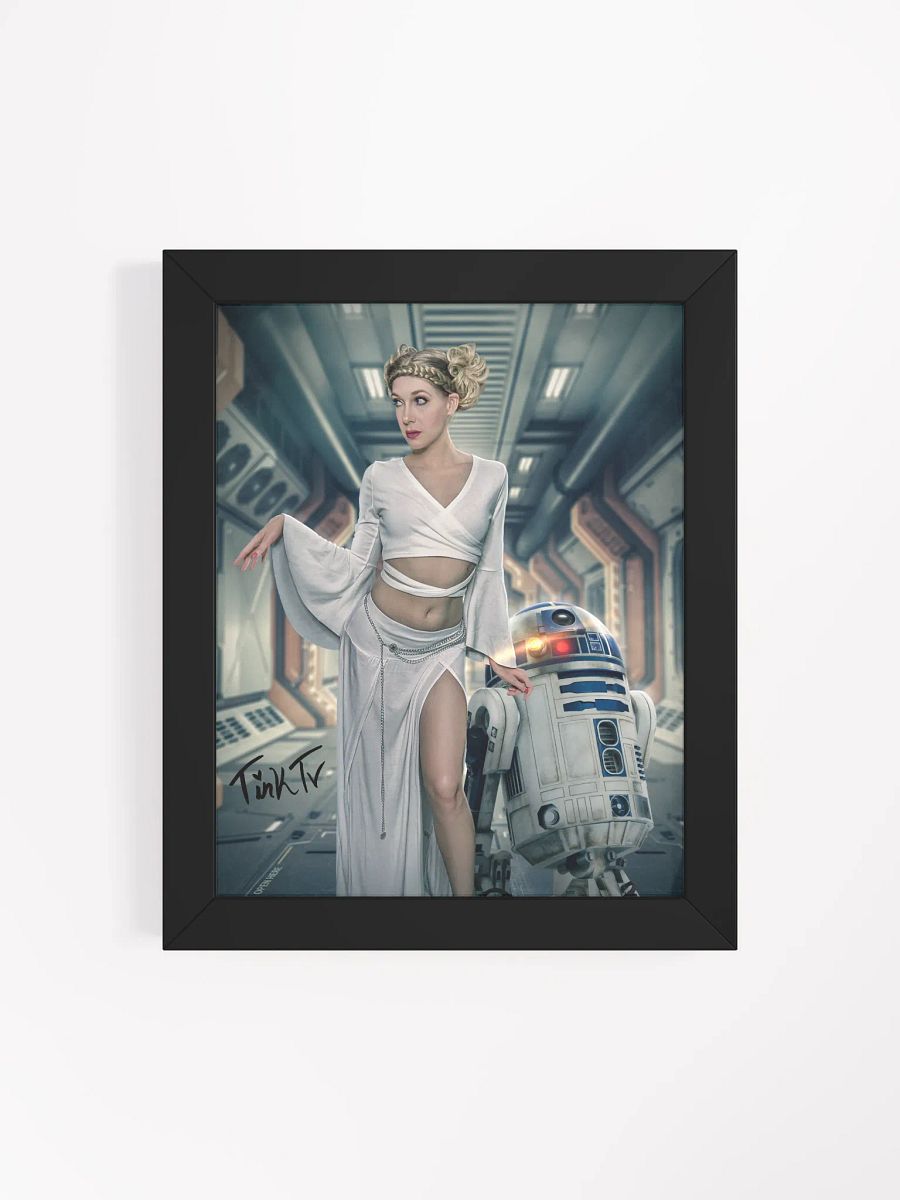 Limited Edition SIGNED Princess Leia Cosplay Framed Print product image (4)