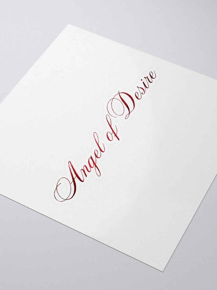 Red Angel of Desire Sticker product image (7)