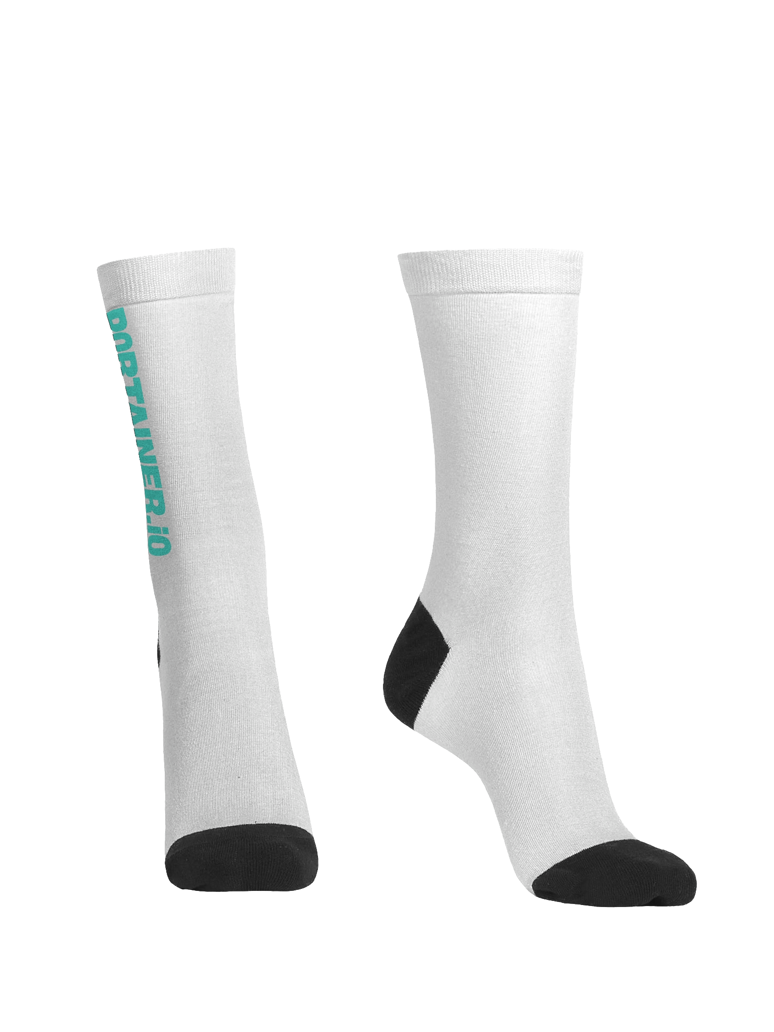 Portainer Socks - Teal logo product image (2)