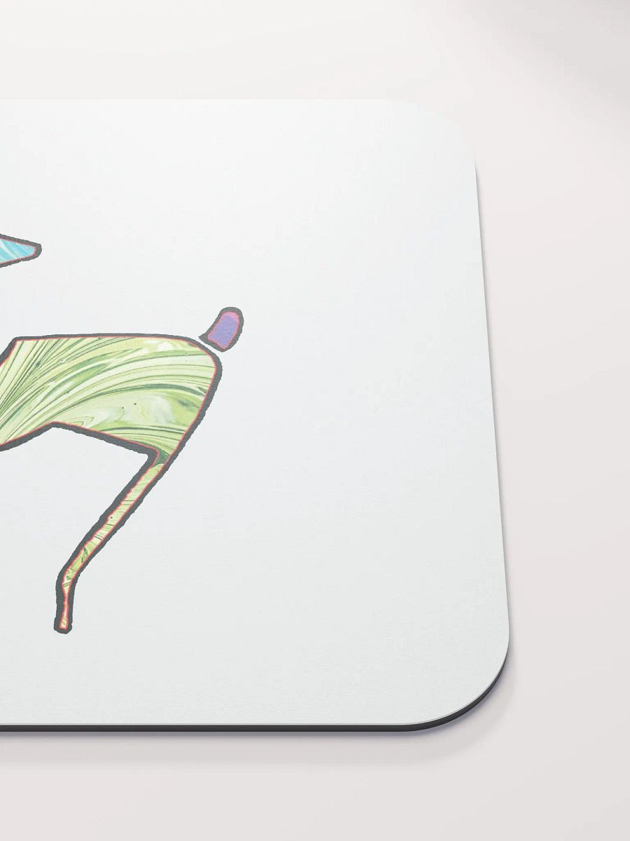 African Art Colorful Animal Work of Art Mouse Pad product image (5)