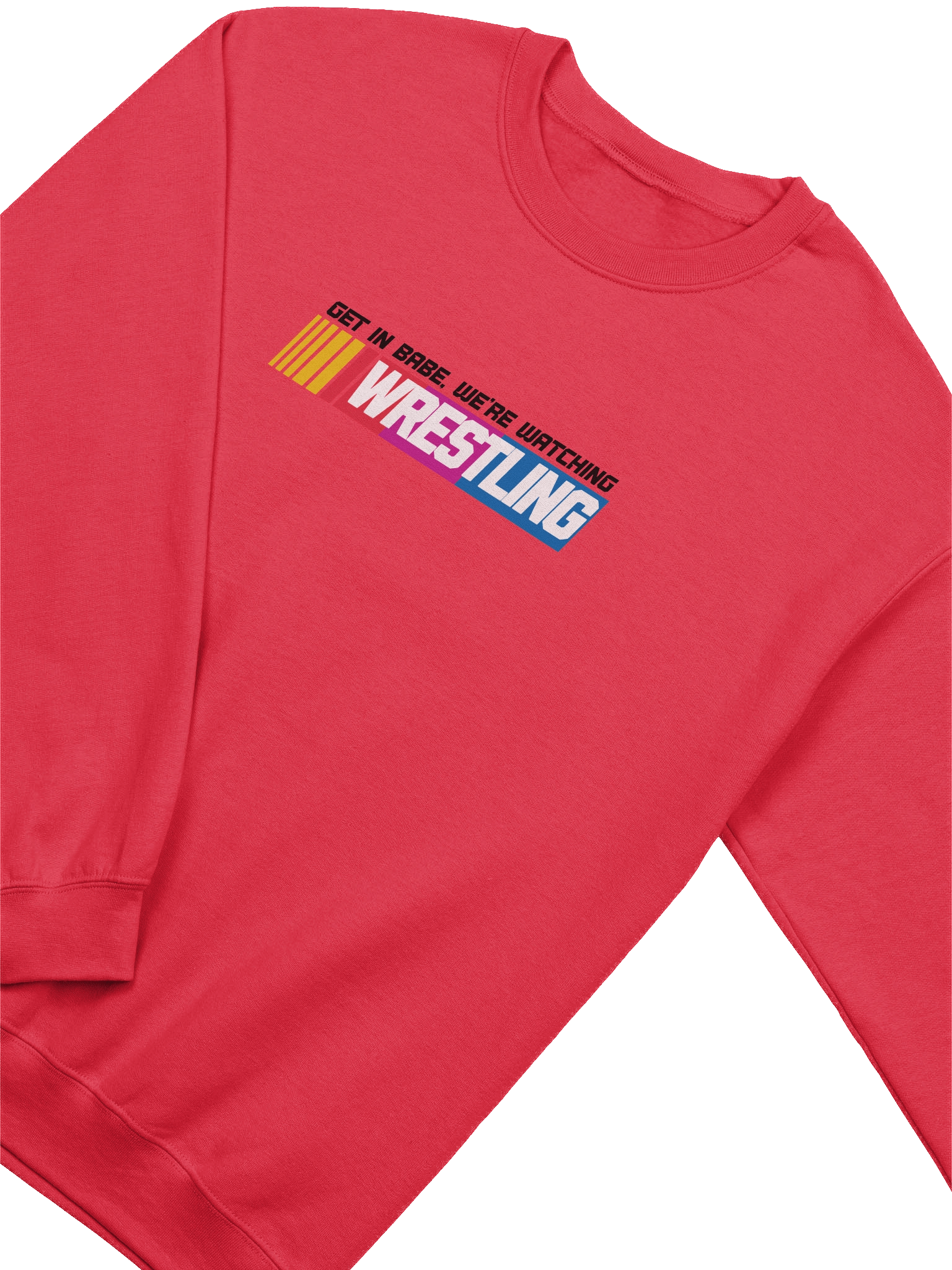 Trackside Baddie Crewneck Sweatshirt product image (3)