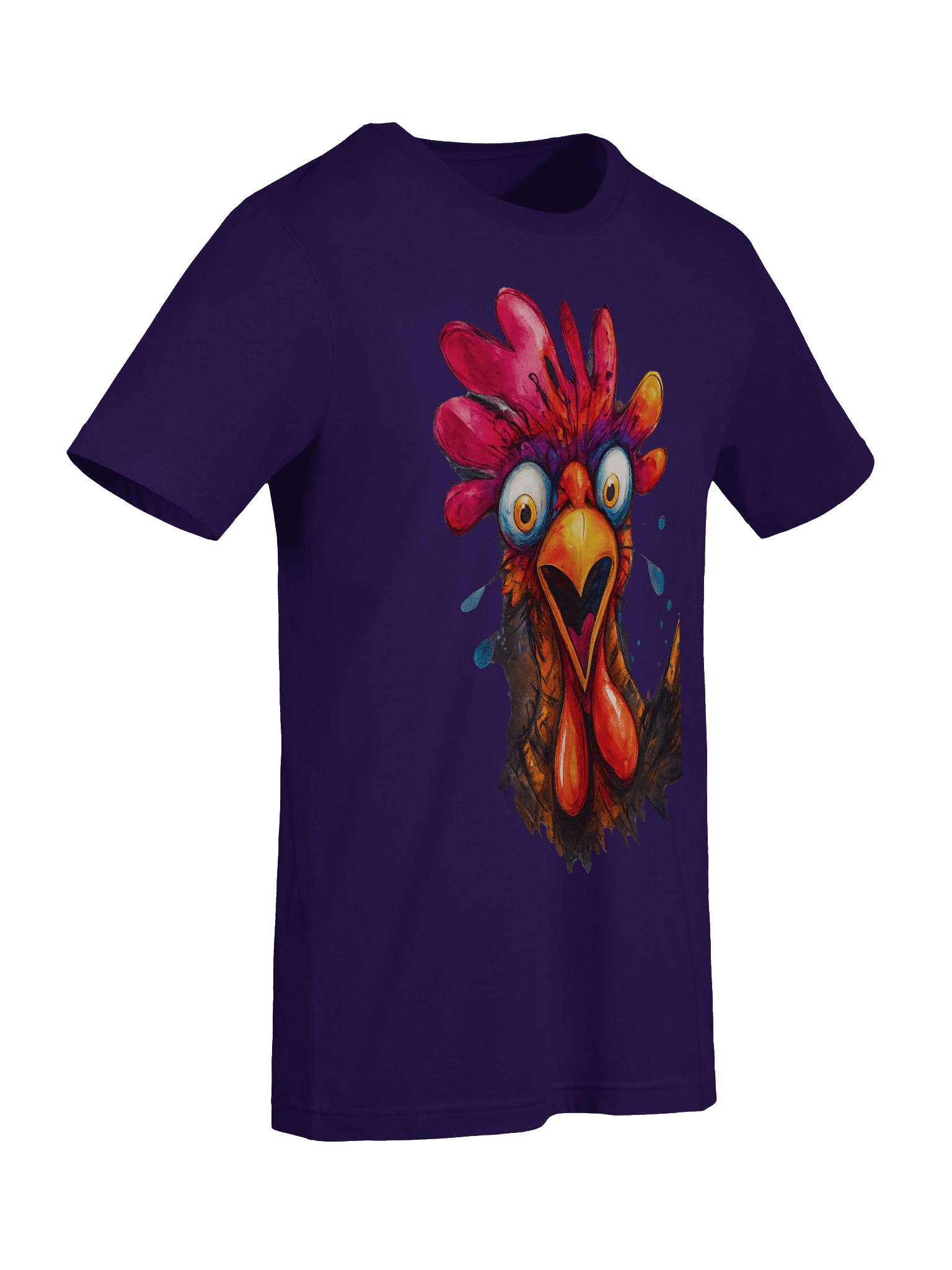 Whimsical Chicken Illustration T-Shirt product image (91)