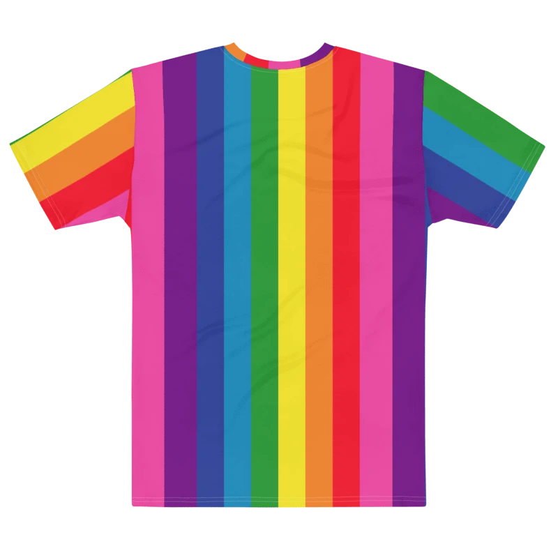 1978 Rainbow Pride Flag = 8-Color - All-Over Print Shirt product image (4)