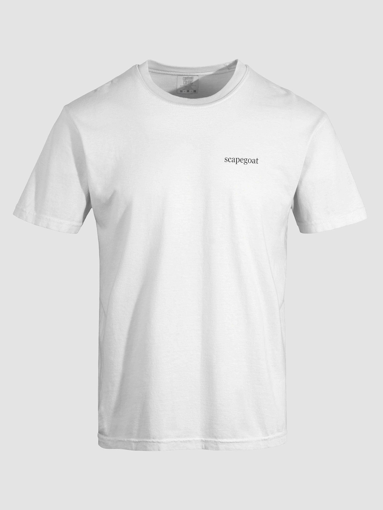 SCAPEGOAT ALBUM T-SHIRT WHITE product image (7)