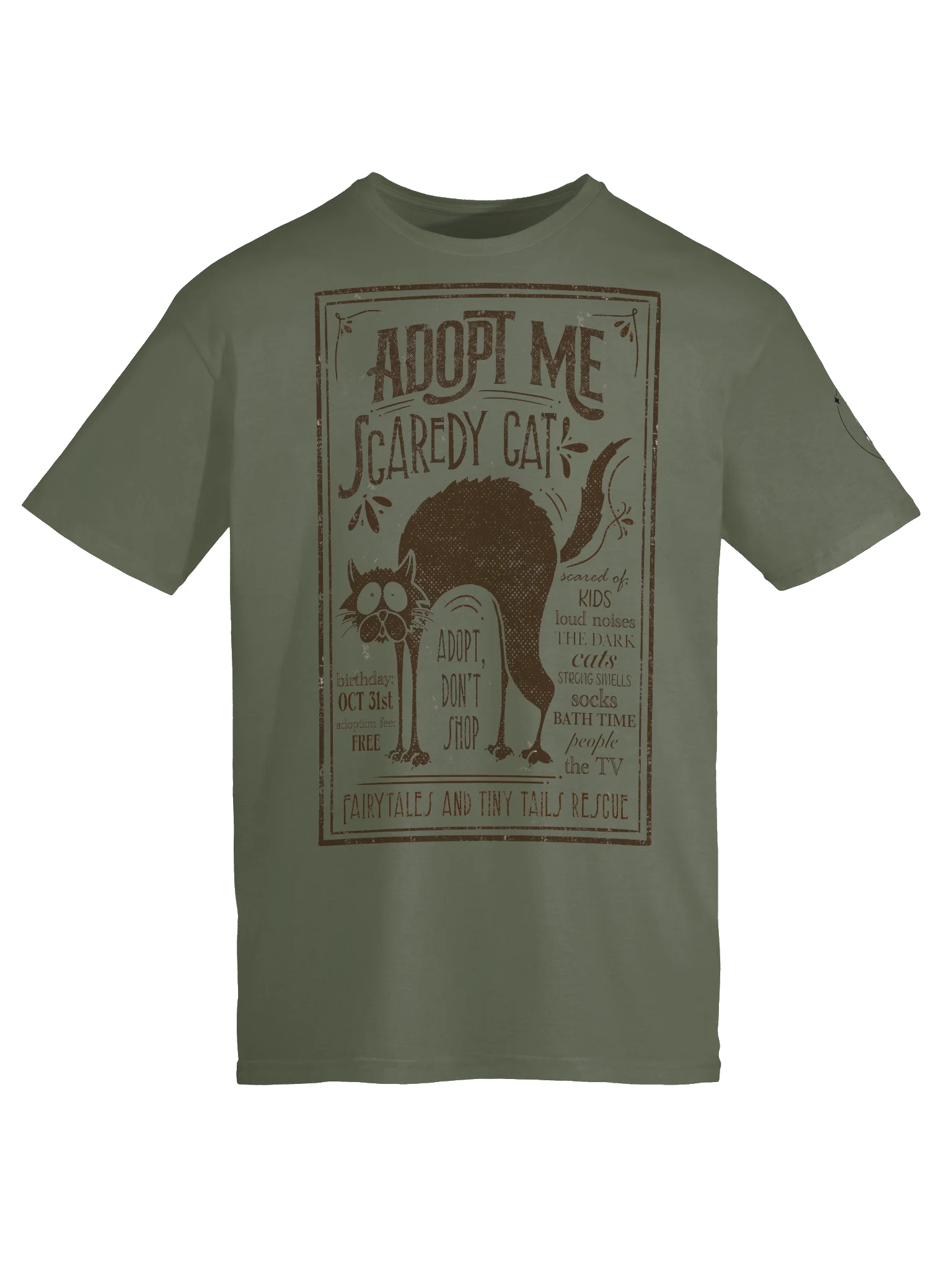 Scaredy Cat T-Shirt product image (33)