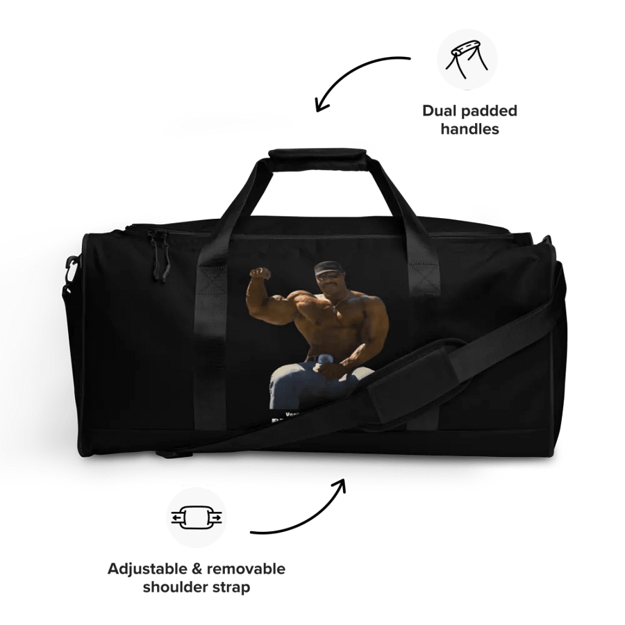 Big Craig Monson Venice Beach Legend Duffle Bag product image (12)