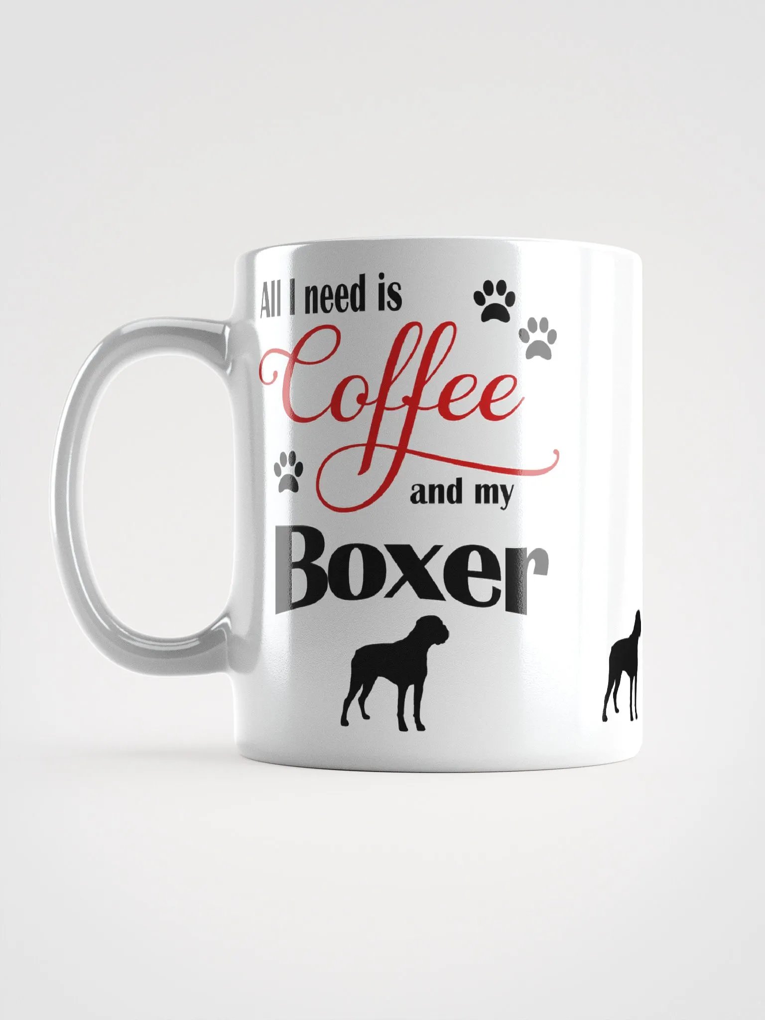 Coffee and my Boxer Mug product image (6)