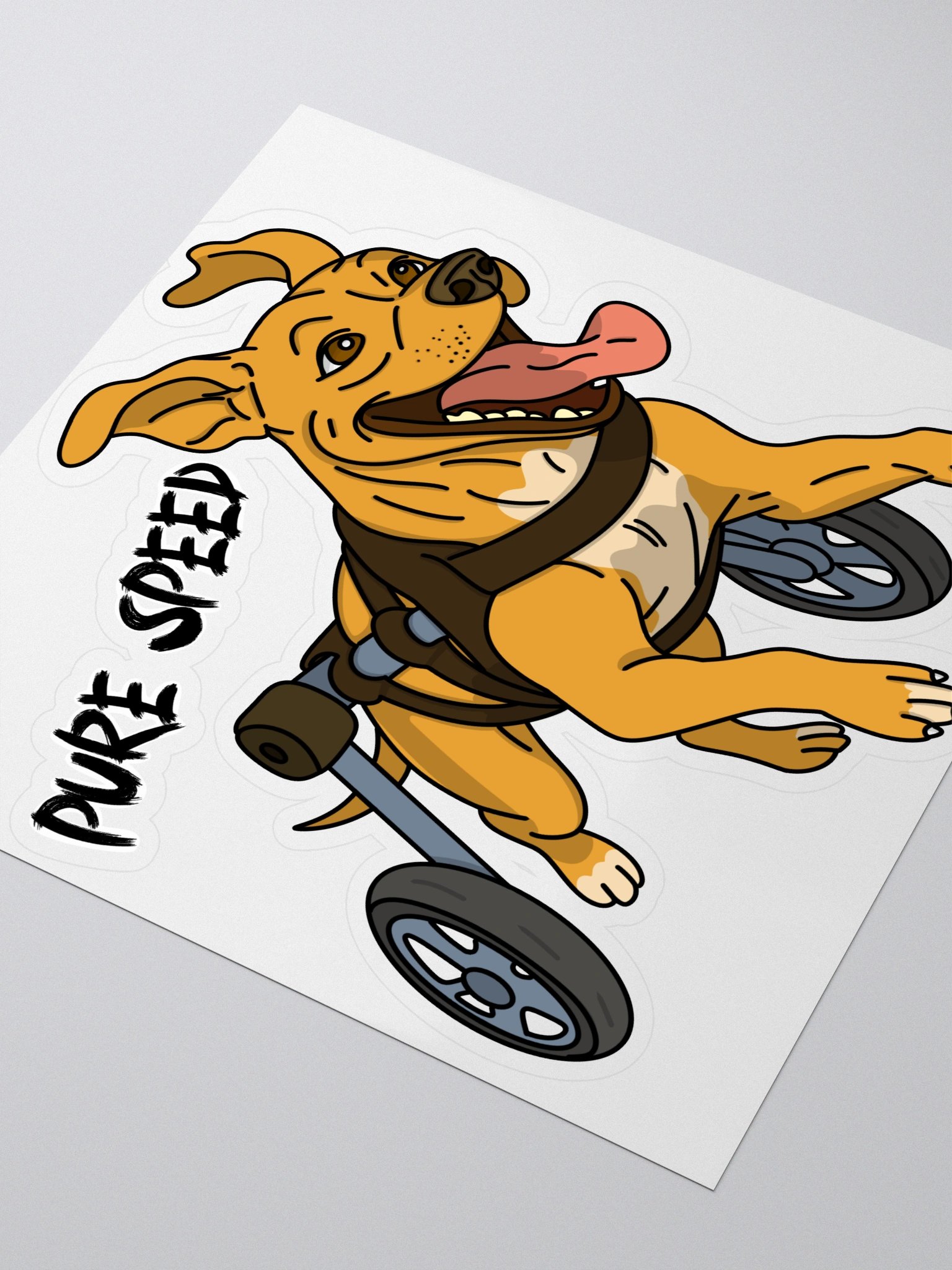 Wheelin' Woofs Kiss Cut Stickers product image (3)