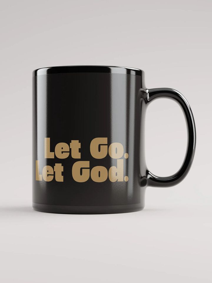 Let Go. Let God. - Coffee Mug in Black & Tan product image (1)