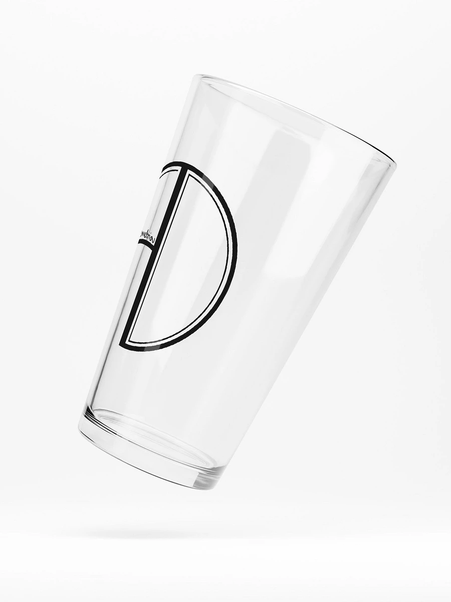 Logo Pint Glass (Black) product image (5)