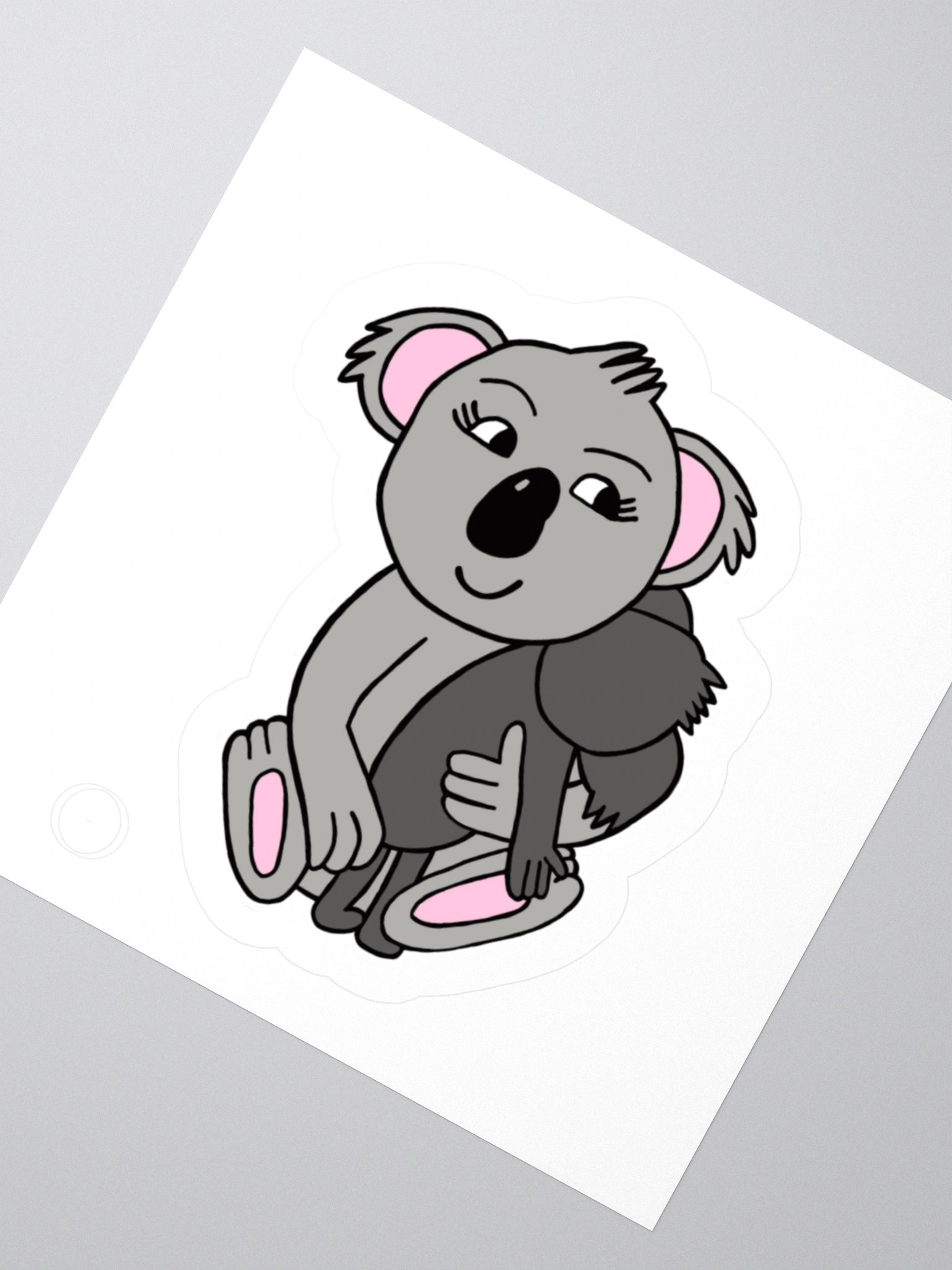 Cuddly Koala Kiss Cut Stickers product image (2)
