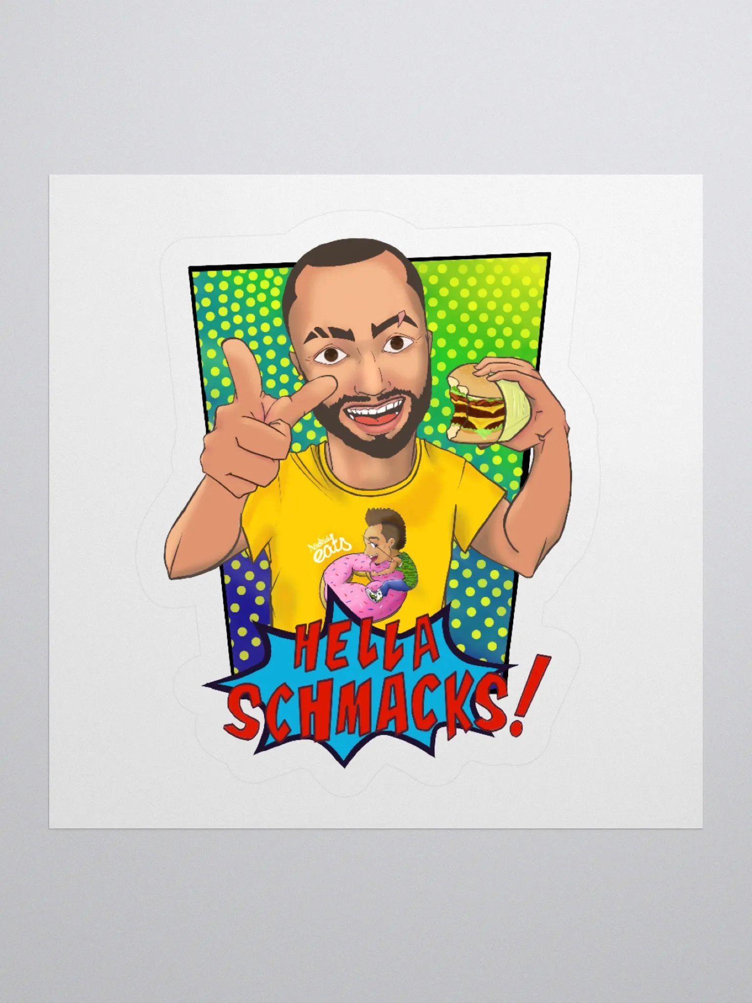 Hella Schmacks! Sticker product image (3)