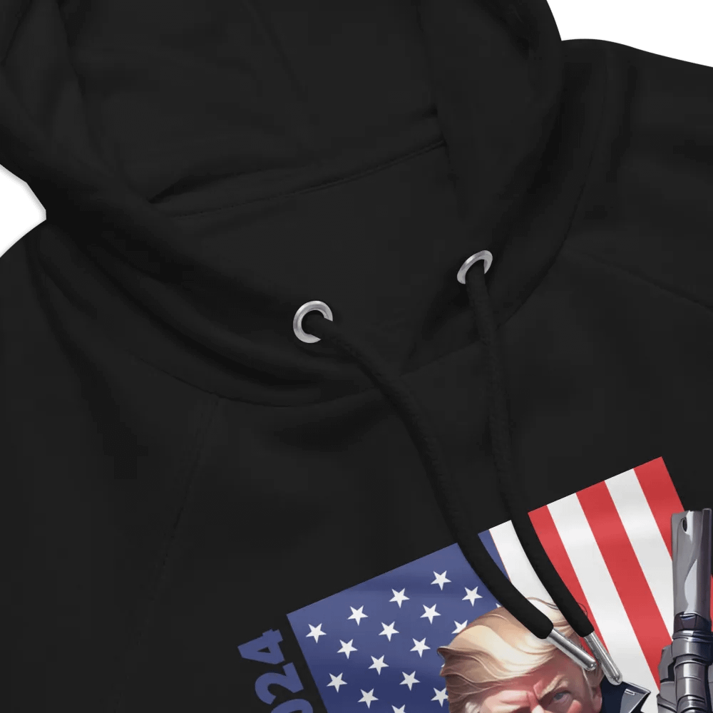 Trump Arsenal - Unisex Eco Raglan Hoodie product image (4)