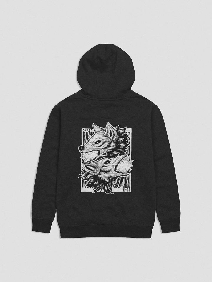 Wolf Twins Premium Cotton Hoodie product image (2)