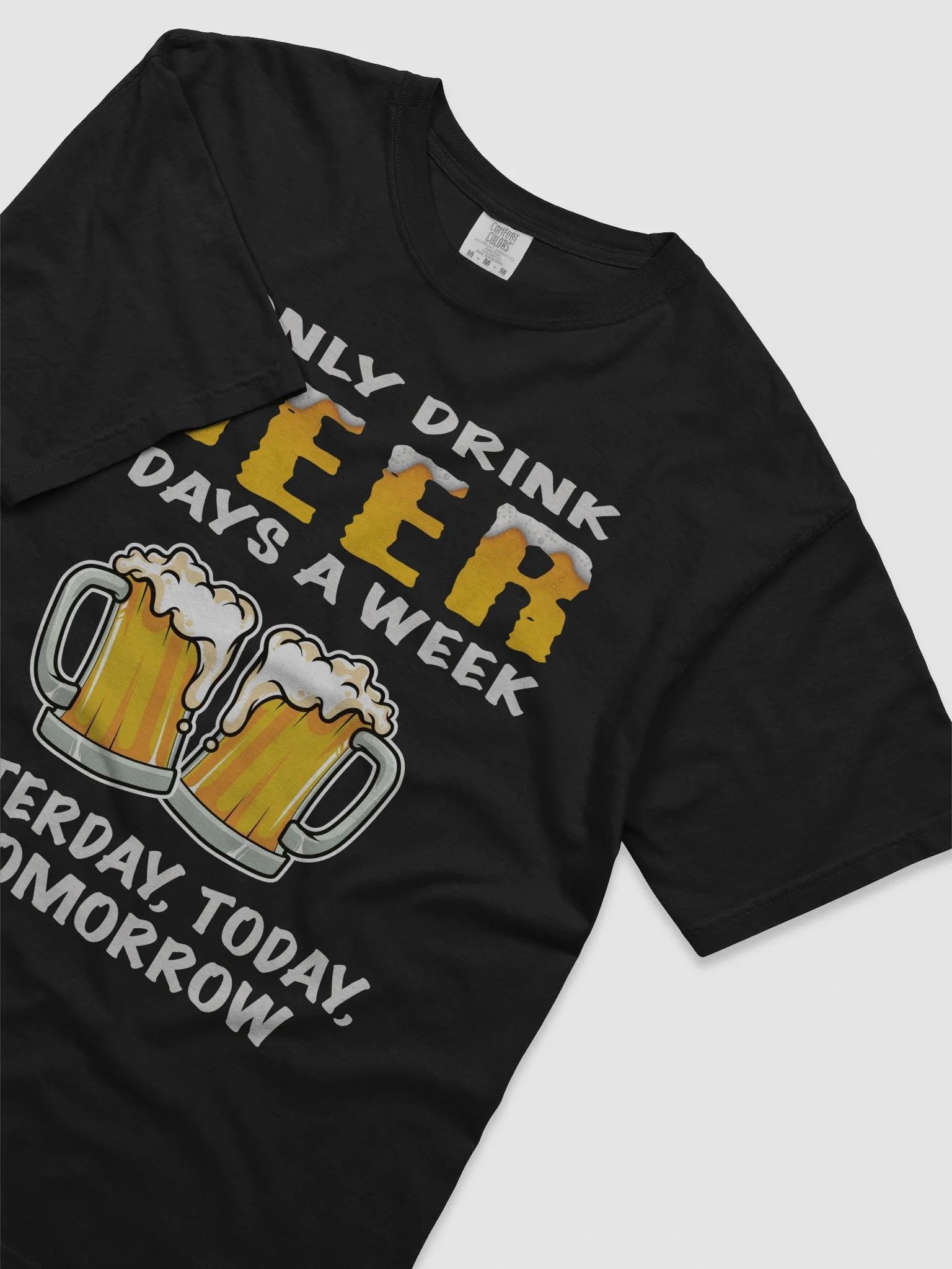 Foamy Beer Days Relaxed Fit Unisex T-Shirt product image (3)