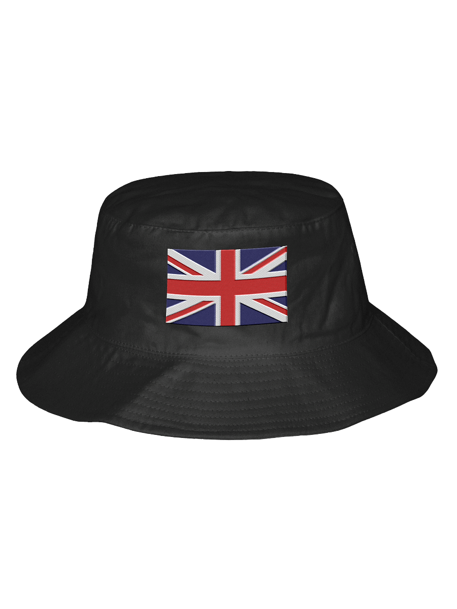 Union Jack Embroidered UK Flag Flexfit Bucket Hat product image (5)