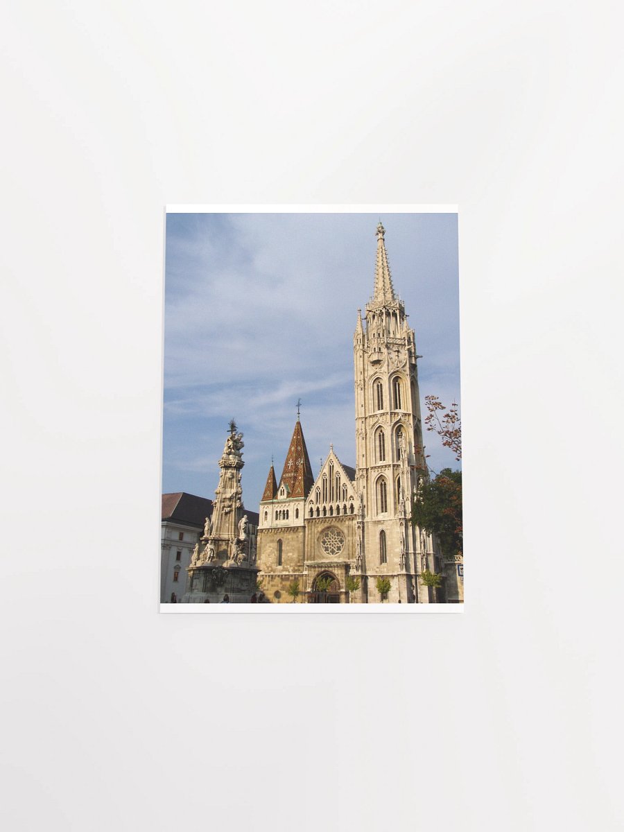 Budapest - Church of Our Lady of Budapest Castle - print product image (4)
