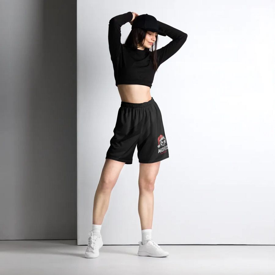 Misfits - Black Mesh Shorts product image (8)