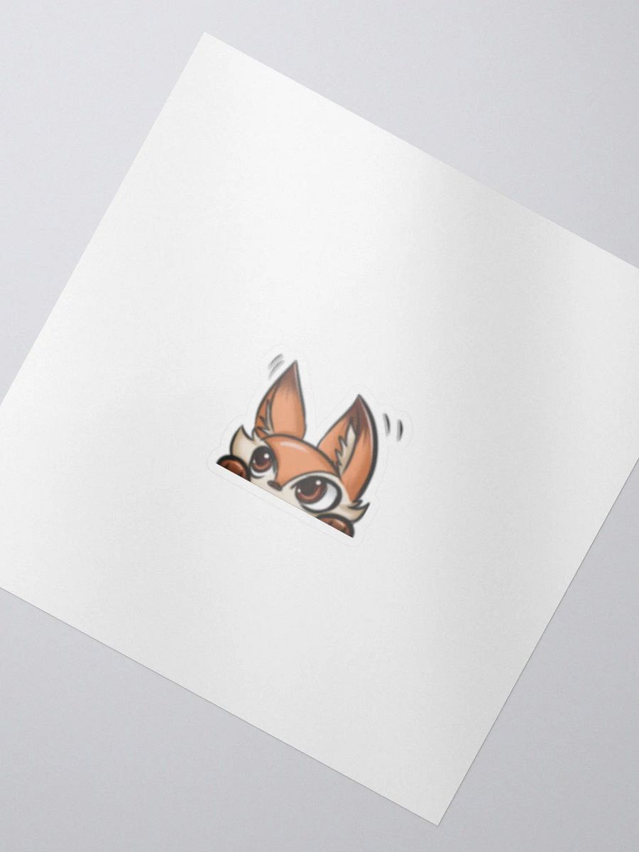 Foxxy Lurk Emote Sticker 1.5