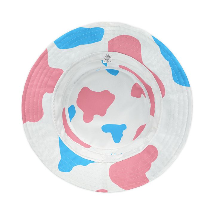 Cow print bucket hat product image (2)