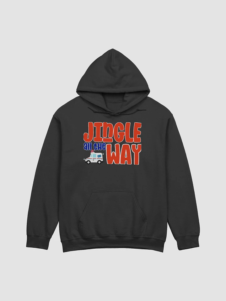 Jingle all the way Postal Worker Unisex Hoodie product image (3)