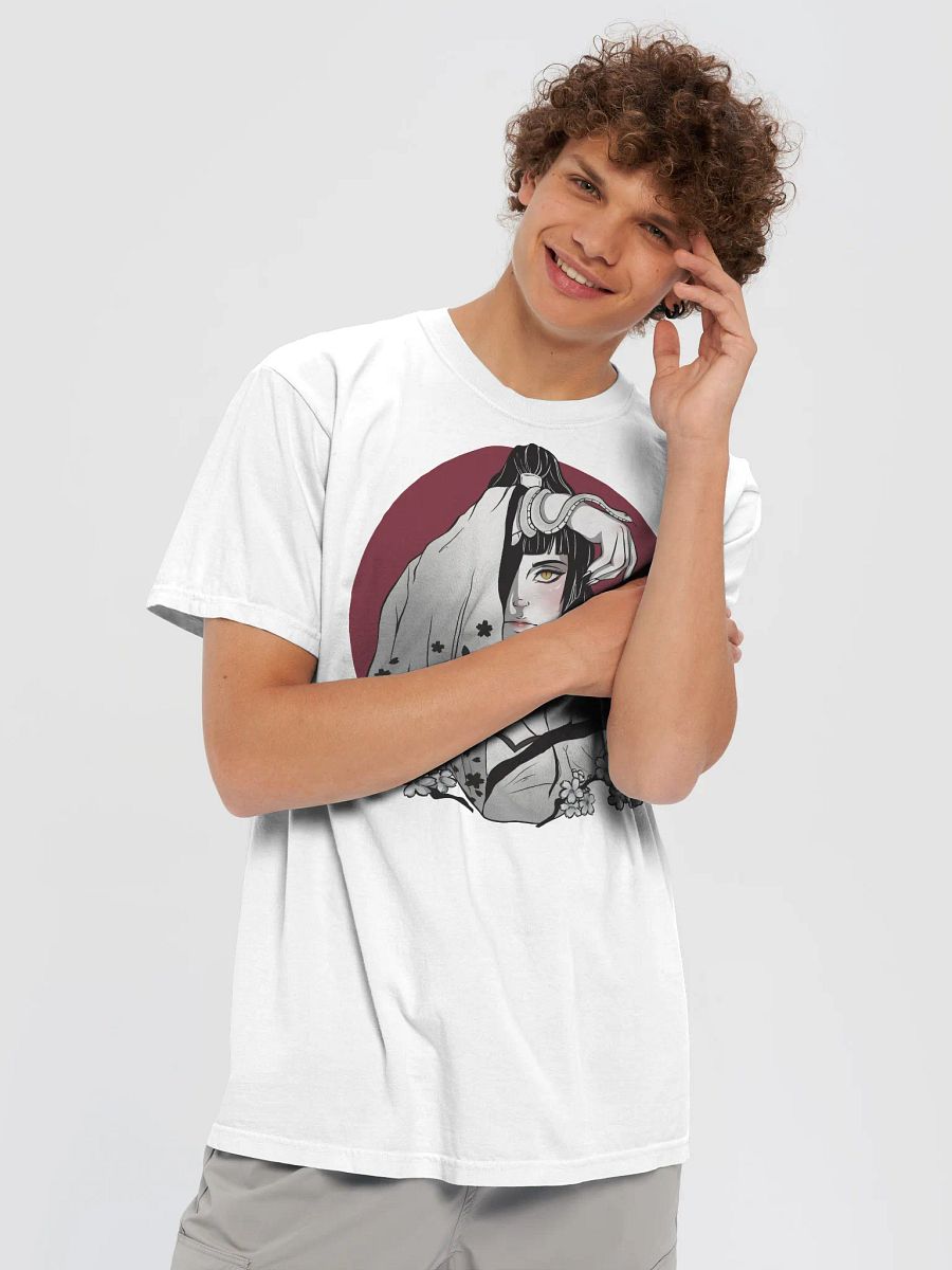 Shadow Bloom T-Shirt (White) product image (7)