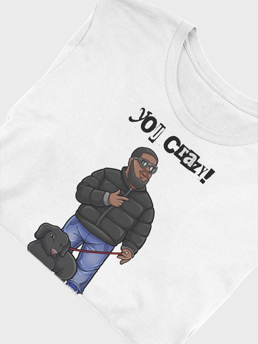 You F**king Crazy White Tee product image (5)
