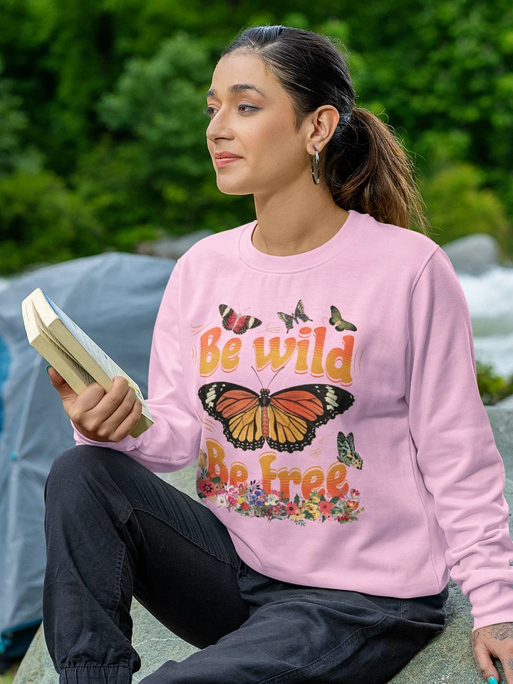 Be Wild, Be Free Butterfly Sweatshirt product image (21)