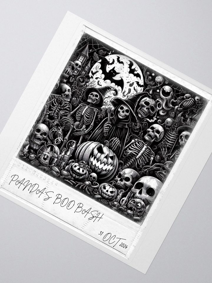 PANDA'S BOO BASH Kiss Cut Stickers (OCT24' LIMITED EDITION) product image (2)