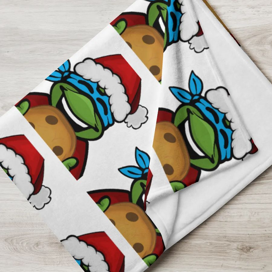 Santa Leo Throw Blanket product image (2)